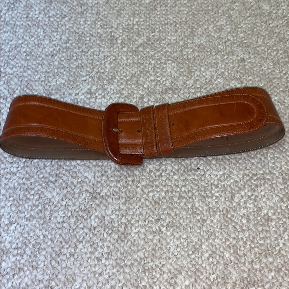 DKNY Genuine Leather Belt